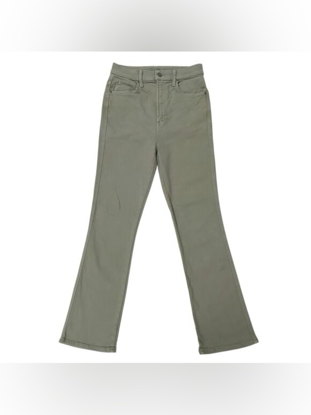 Mother Superior Jeans Womens 27 Green The Insider Hover Boot Cut EUC Fall Y2K